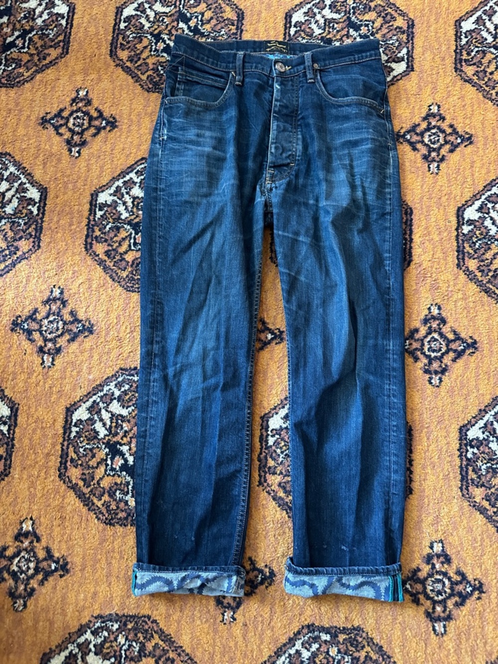 Vivienne Westwood Men's Indigo Straight Jeans